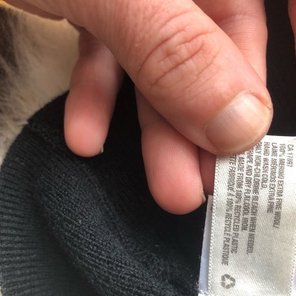 EUC Diesel men’s 100% wool blacked out sweater in size S!! - Picture 8 of 8